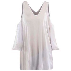 Oversize Boho Top With Peek-A-Boo Shoulders